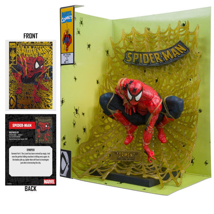 Marvel Collection PVC Statue 1/6 Spider-Man (Spider-Man # 1) (Gold Edition) (Gold Label) 15 cm Image 3