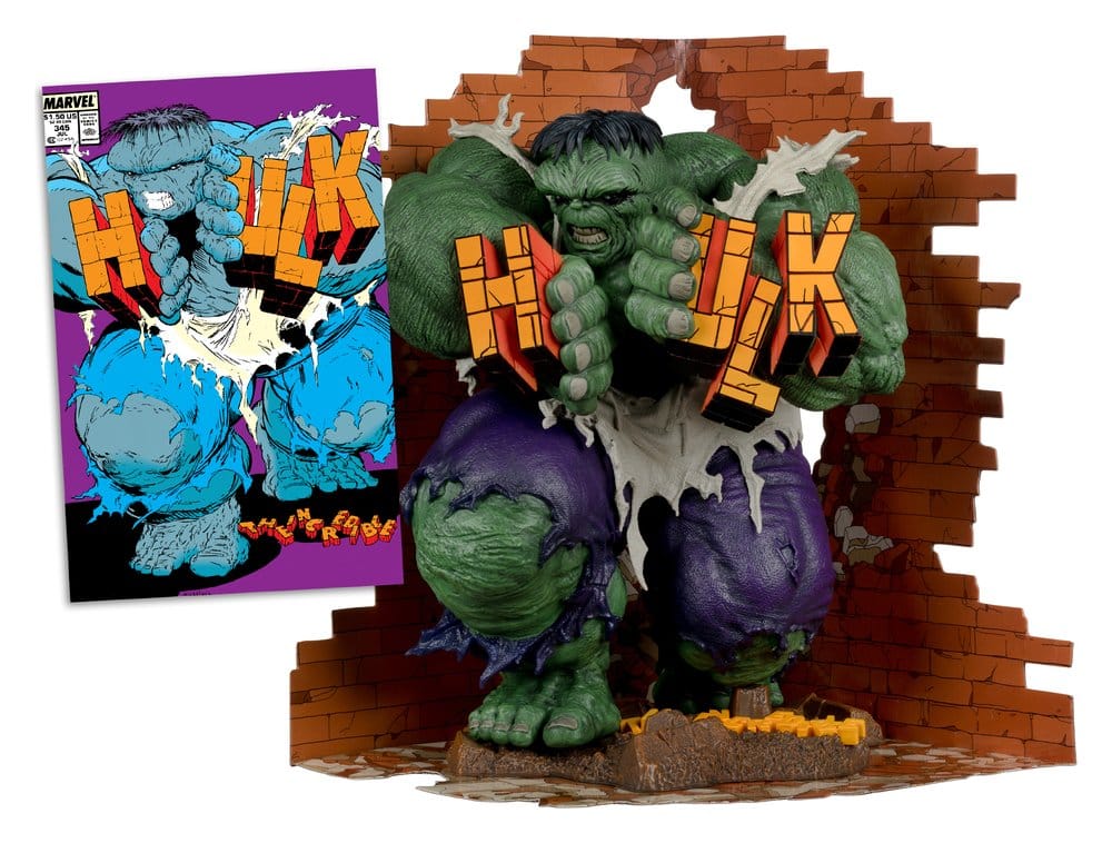 Marvel PVC Statue 1/6 Hulk (The Incredible Hulk #345) (Gold Label) Image 2