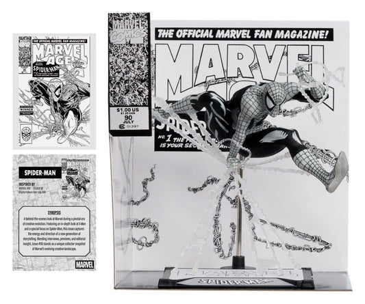 Marvel PVC Statue 1/10 Spider-Man (Marvel Age #90) (Line Art) 18 cm Image 2