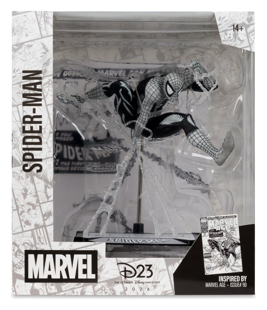 Marvel PVC Statue 1/10 Spider-Man (Marvel Age #90) (Line Art) 18 cm Image 8