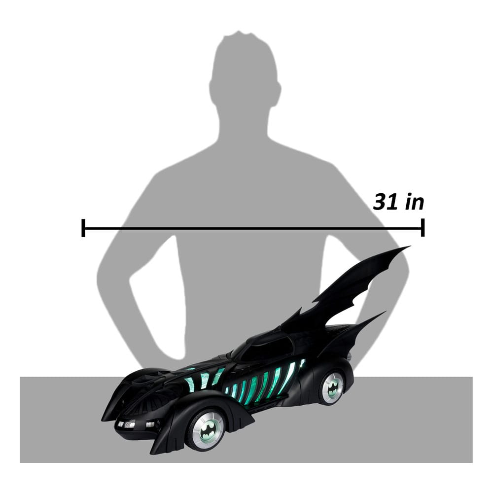 Batman Forever DC Multiverse Actionfigur mit Fahrzeug Alfred Pennyworth & Batmobile (Gold Label) 79 cm Image 17