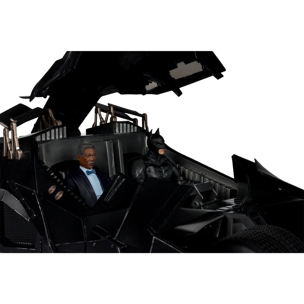 DC Multiverse Fahrzeug Tumbler with Lucuis Fox (The Dark Knight) (Gold Label) Image 4