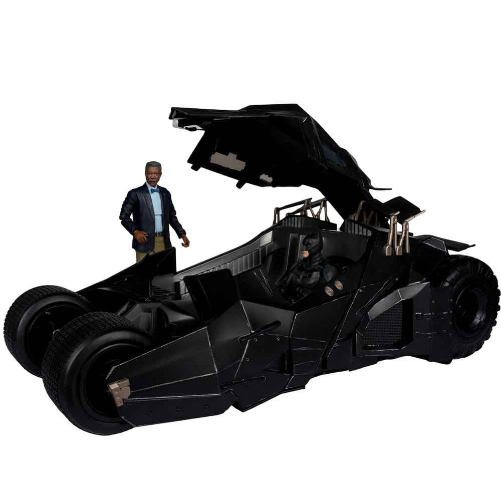 DC Multiverse Fahrzeug Tumbler with Lucuis Fox (The Dark Knight) (Gold Label) Image 5