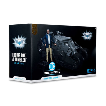 DC Multiverse Fahrzeug Tumbler with Lucuis Fox (The Dark Knight) (Gold Label) Image 15