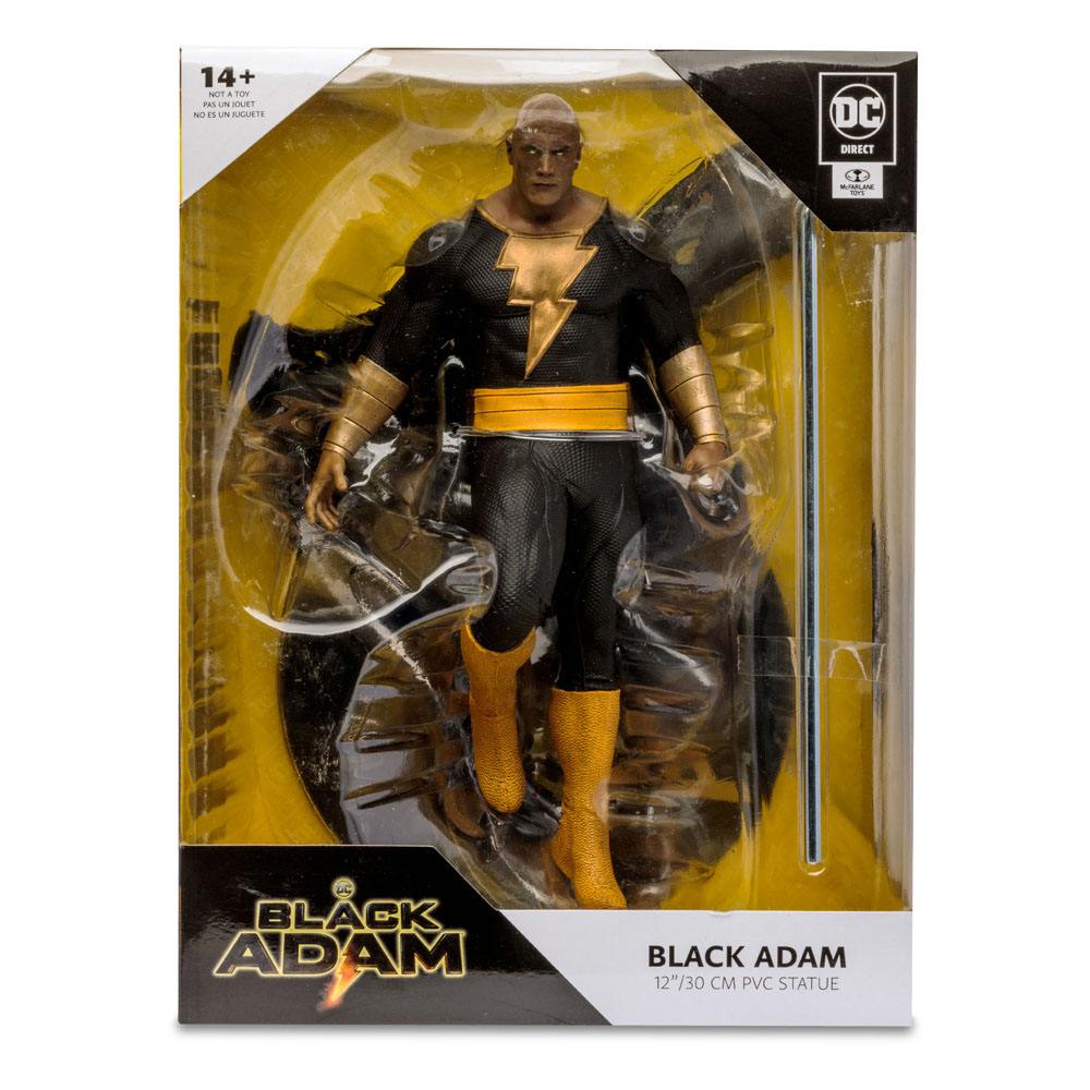 DC Black Adam Movie Posed PVC Statue Black Adam by Jim Lee 30 cm Image 8