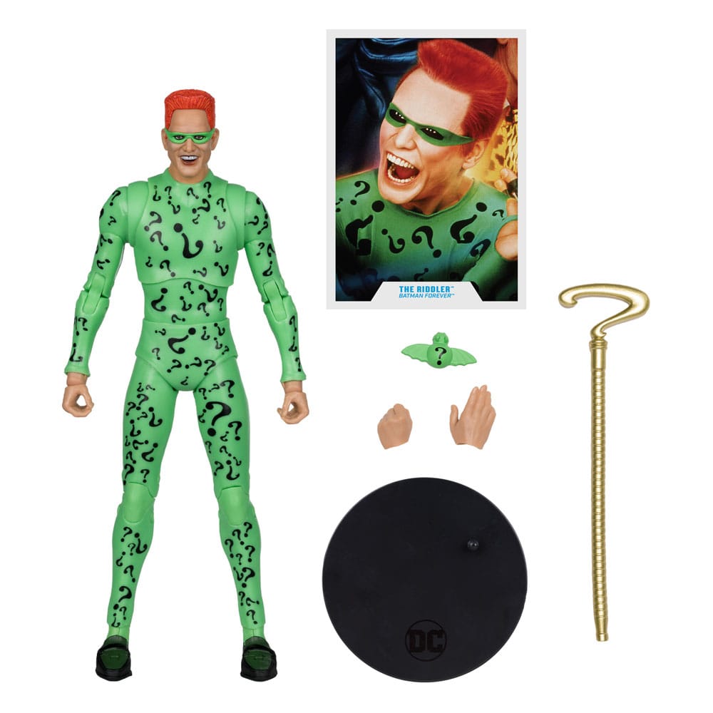 DC Build A Megafig Actionfigur Batman Forever The Riddler (Gold Label) 18 cm Image 3