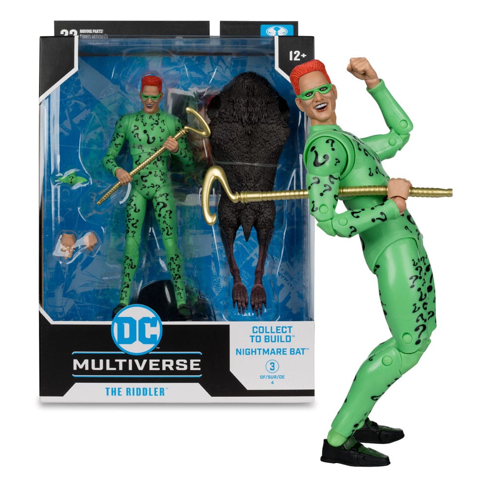 DC Build A Megafig Actionfigur Batman Forever The Riddler (Gold Label) 18 cm Image 6