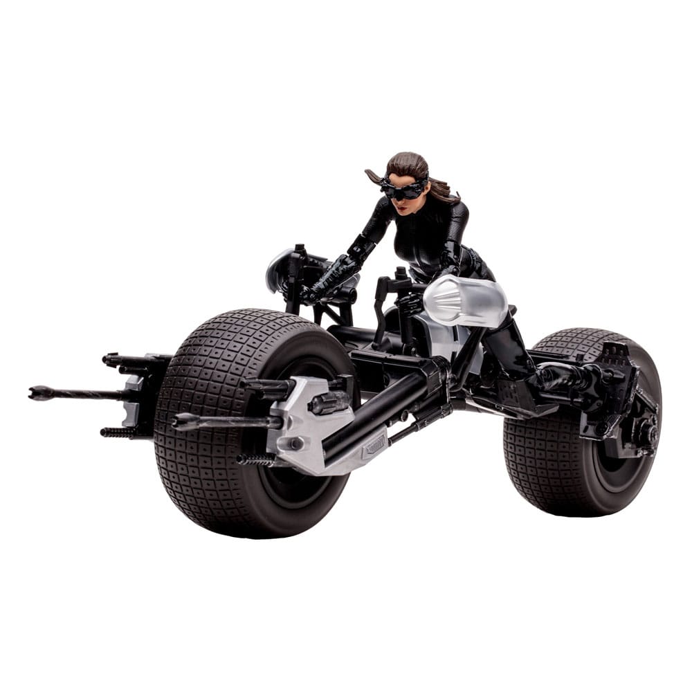 DC Multiverse Fahrzeug Batpod with Catwoman (The Dark Knight Rises) Image 1