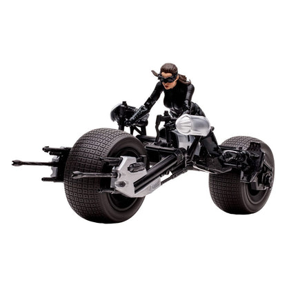 DC Multiverse Fahrzeug Batpod with Catwoman (The Dark Knight Rises) Image 1