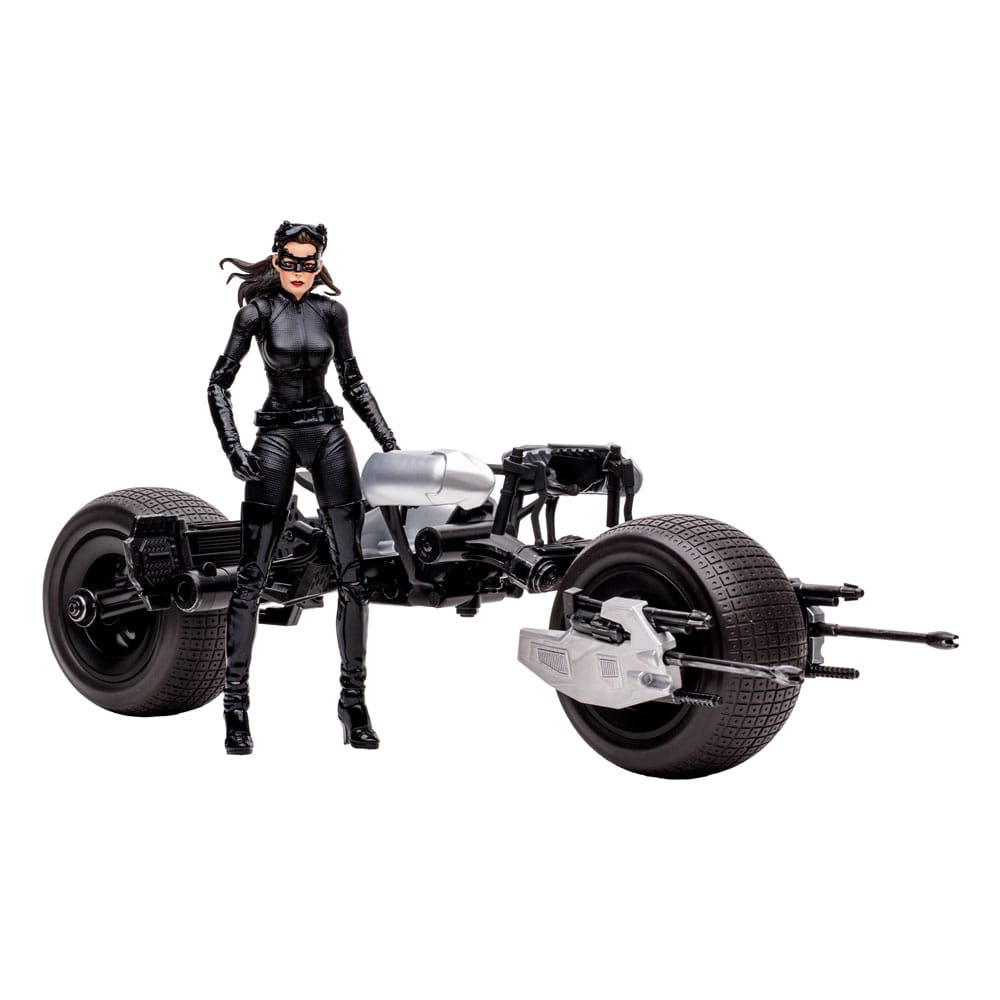 DC Multiverse Fahrzeug Batpod with Catwoman (The Dark Knight Rises) Image 3