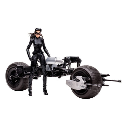 DC Multiverse Fahrzeug Batpod with Catwoman (The Dark Knight Rises) Image 3