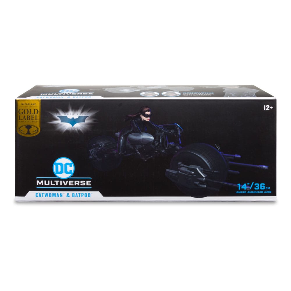 DC Multiverse Fahrzeug Batpod with Catwoman (The Dark Knight Rises) Image 13