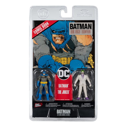 DC Direct Page Punchers Actionfiguren 2er-Pack Batman & The Joker (Batman: The Dark Knight Returns) 8 cm Image 2
