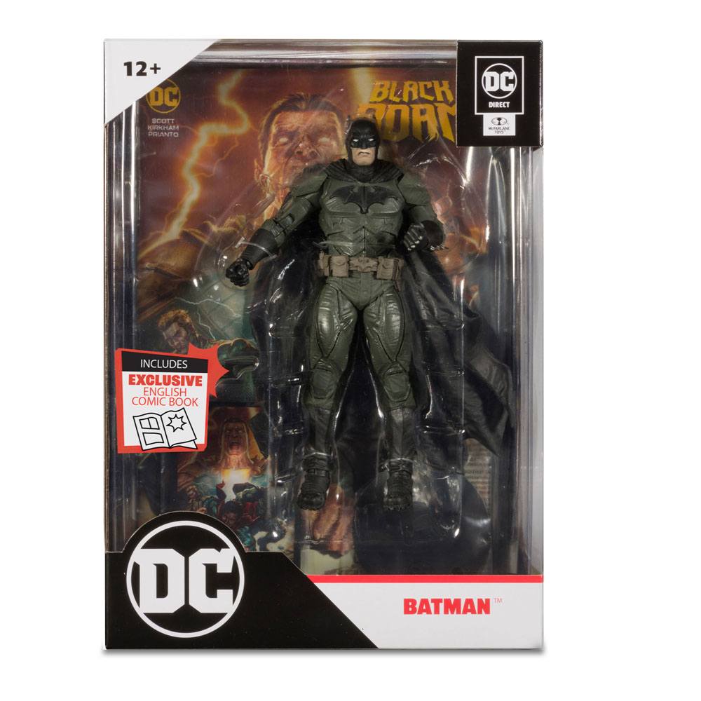 DC Black Adam Page Punchers Actionfigur & Comic Batman 18 cm Image 3