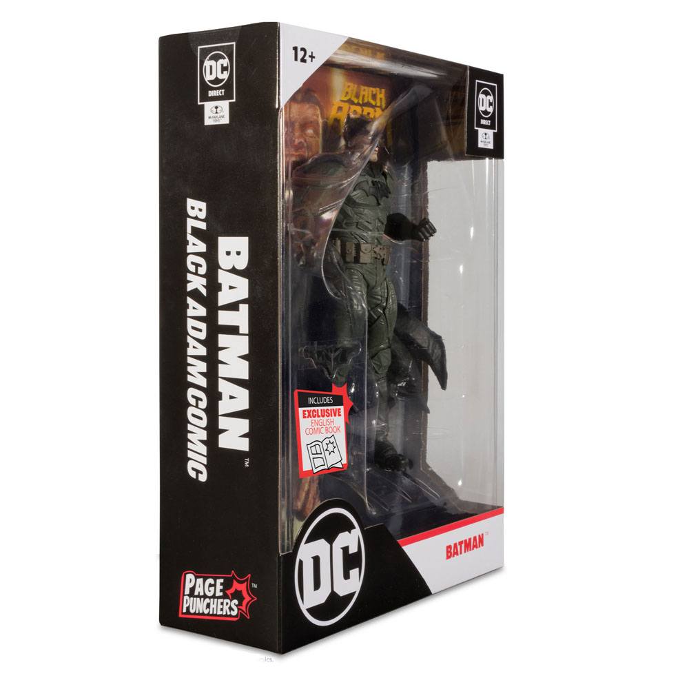 DC Black Adam Page Punchers Actionfigur & Comic Batman 18 cm Image 5