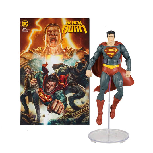 DC Black Adam Page Punchers Actionfigur & Comic Superman 18 cm Image 2