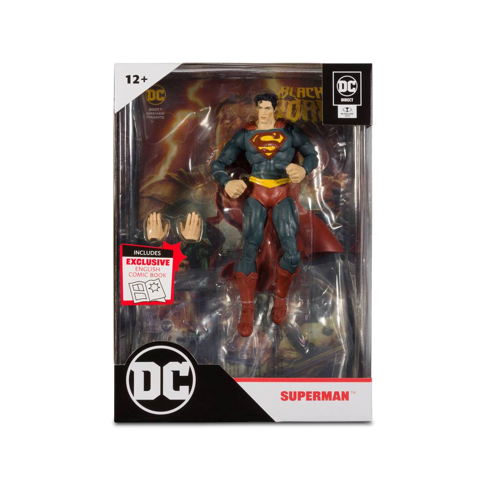 DC Black Adam Page Punchers Actionfigur & Comic Superman 18 cm Image 3