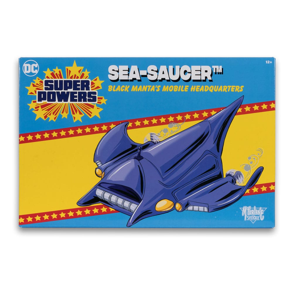 DC Direct Super Powers Fahrzeug Black Manta Sea Saucer 10 cm Image 2