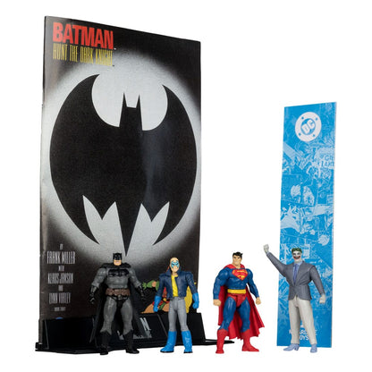 DC Direct Page Punchers Actionfiguren 4er-Pack Batman & Son of Batman & Superman & Joker 7 cm Image 2