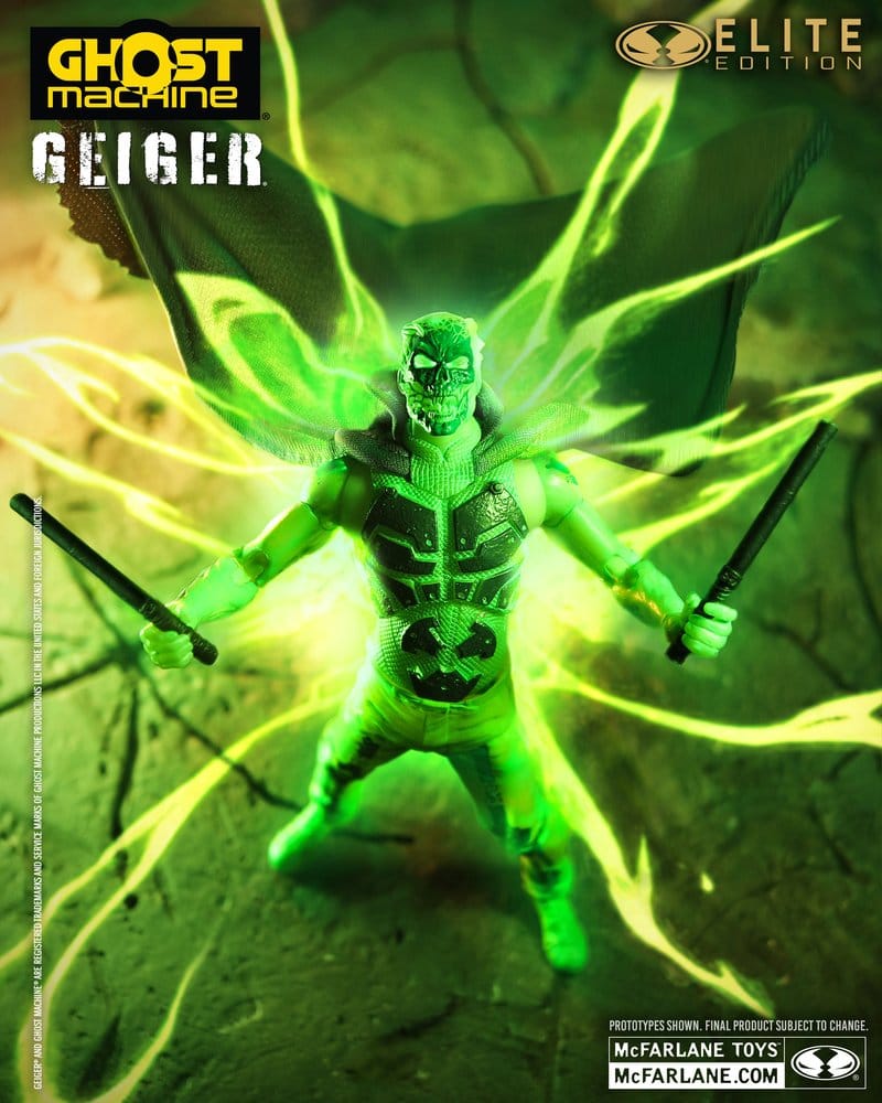 Ghost Machine McFarlane Elite Edition Deluxe Actionfigur Geiger 18 cm Image 2
