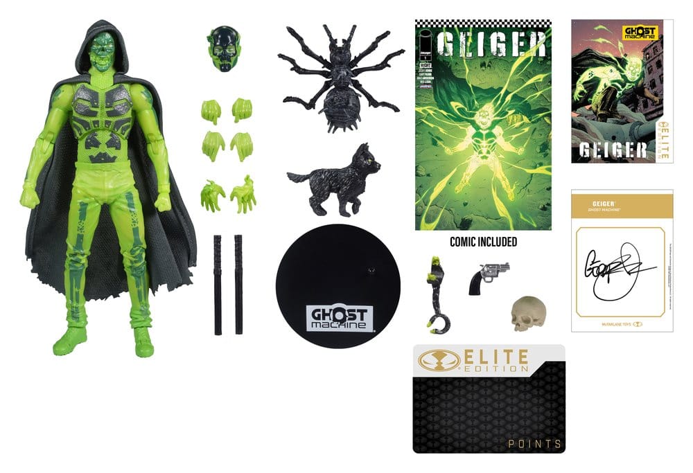 Ghost Machine McFarlane Elite Edition Deluxe Actionfigur Geiger 18 cm Image 3
