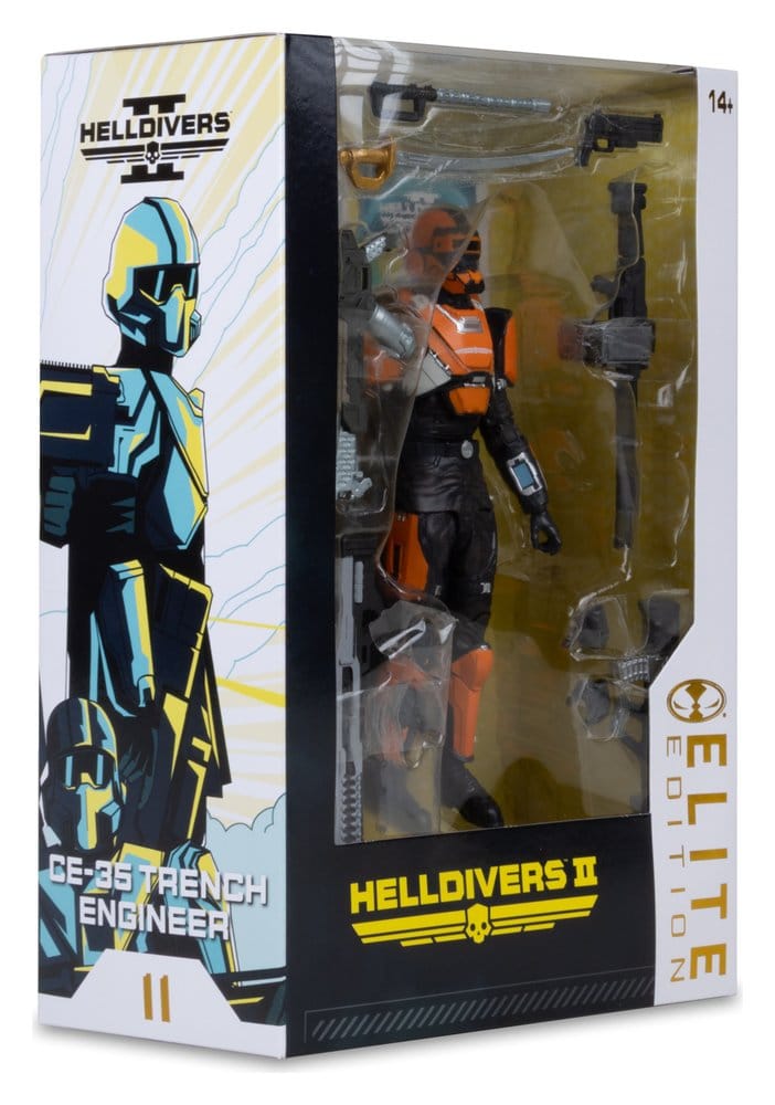 Helldivers 2 McFarlane Elite Edition Action-Figur CE-25 Trench Engineer (Deluxe) 18 cm Image 10