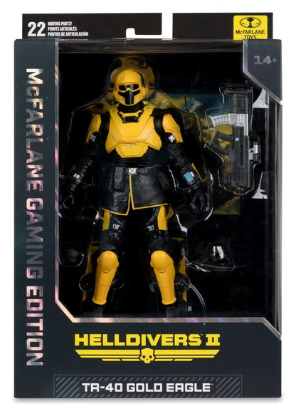Helldivers II McFarlane Gaming Edition Actionfigur T4-40 Gold Eagle 18 cm Image 7
