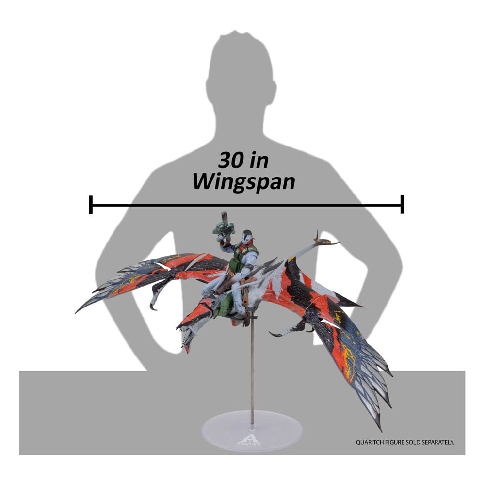 Avatar: Fire and Ash Actionfigur Quaritch's new Banshee Image 8