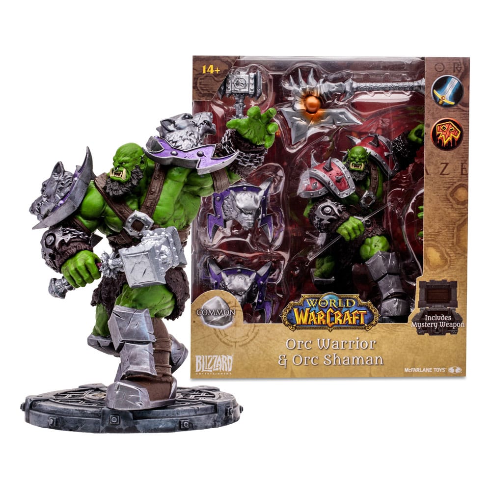 World of Warcraft Actionfigur Orc: Shaman / Warrior 15 cm Image 4
