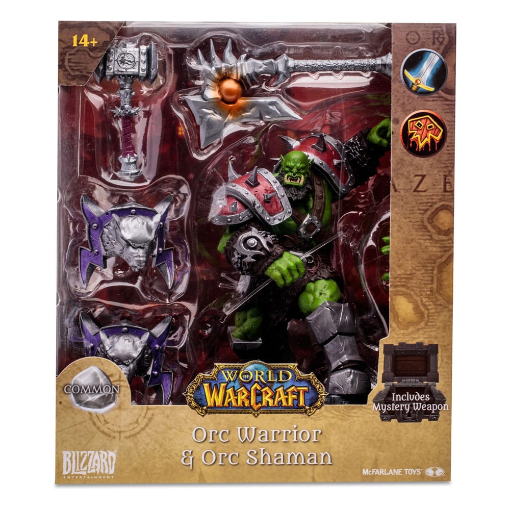 World of Warcraft Actionfigur Orc: Shaman / Warrior 15 cm Image 10