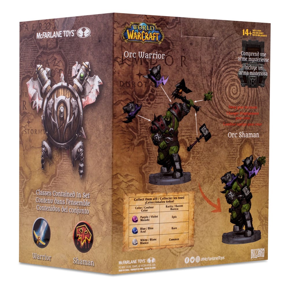 World of Warcraft Actionfigur Orc: Shaman / Warrior 15 cm Image 12