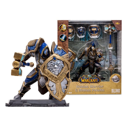 World of Warcraft Actionfigur Human: Paladin / Warrior 15 cm Image 4