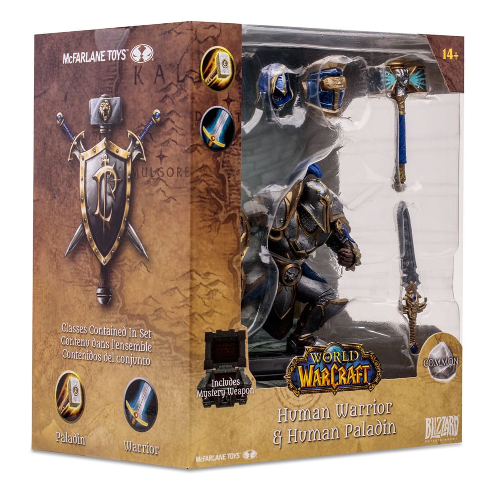 World of Warcraft Actionfigur Human: Paladin / Warrior 15 cm Image 11