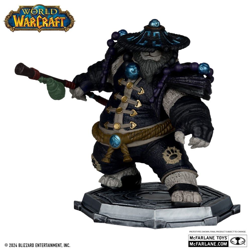 World of Warcraft PVC Statuen 2er-Pack 1/12 Dwarf Hunter: Beast Master & Pandaren: Monk (Gold Label) 15 cm Image 4