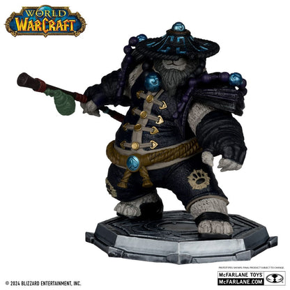 World of Warcraft PVC Statuen 2er-Pack 1/12 Dwarf Hunter: Beast Master & Pandaren: Monk (Gold Label) 15 cm Image 4