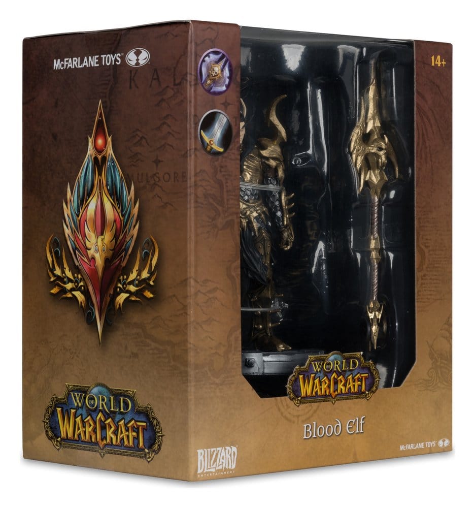 World of Warcraft 1/12 Scale Posed Figur Blood Elf Limited Edition 16 cm Image 9