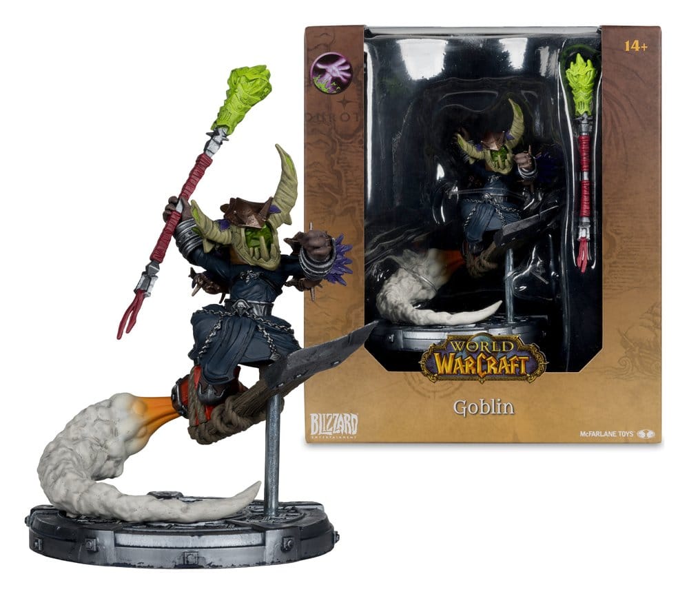 World of Warcraft 1/12 Scale Limited Edition Posed Figur Goblin 19 cm Image 3