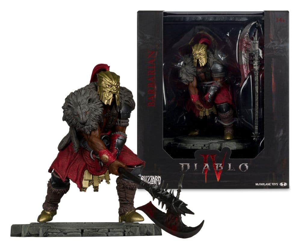 Diablo IV 1/12 Scale Limited Edition Posed Figur Barbar 12 cm Image 3