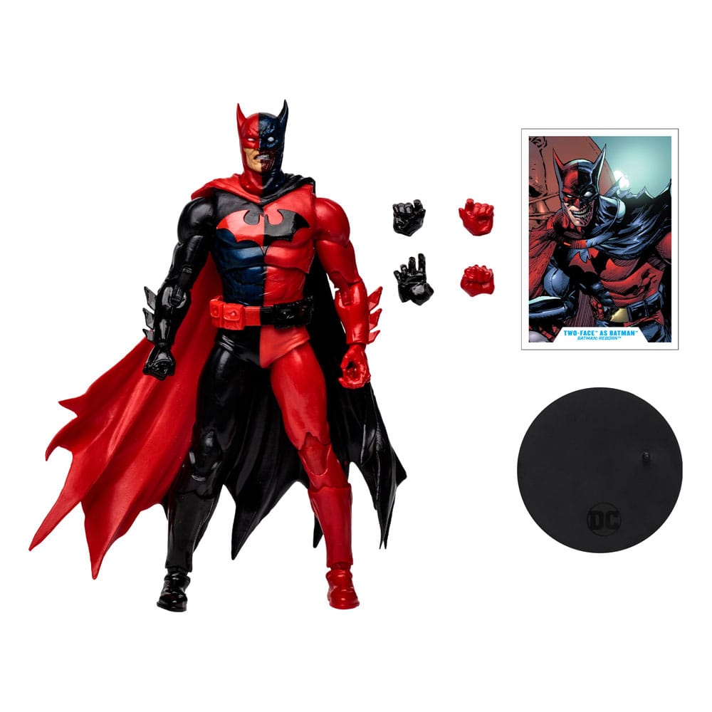 DC Multiverse Actionfigur Two-Face as Batman (Batman: Reborn) 18 cm Image 3
