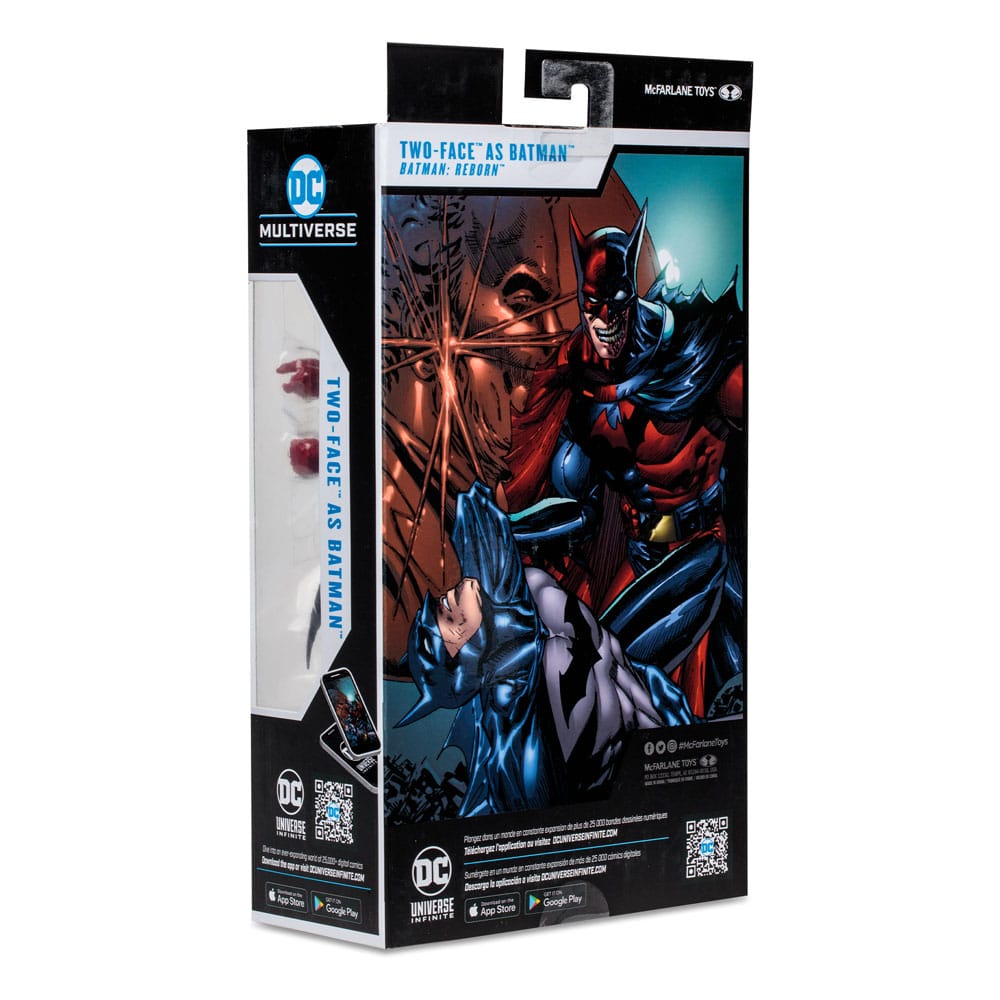 DC Multiverse Actionfigur Two-Face as Batman (Batman: Reborn) 18 cm Image 10