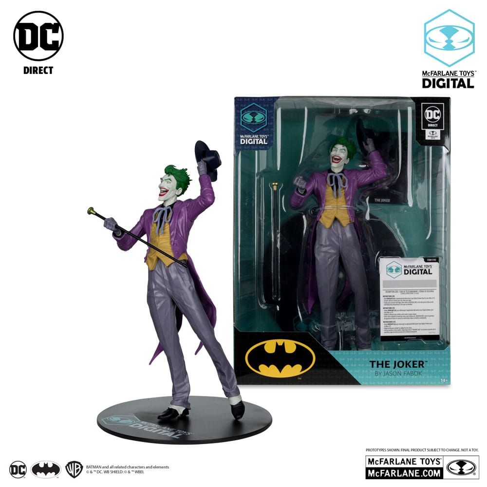 DC Direct PVC Statue 1/6 The Joker by Jason Fabok (McFarlane Digital) 29 cm Image 4