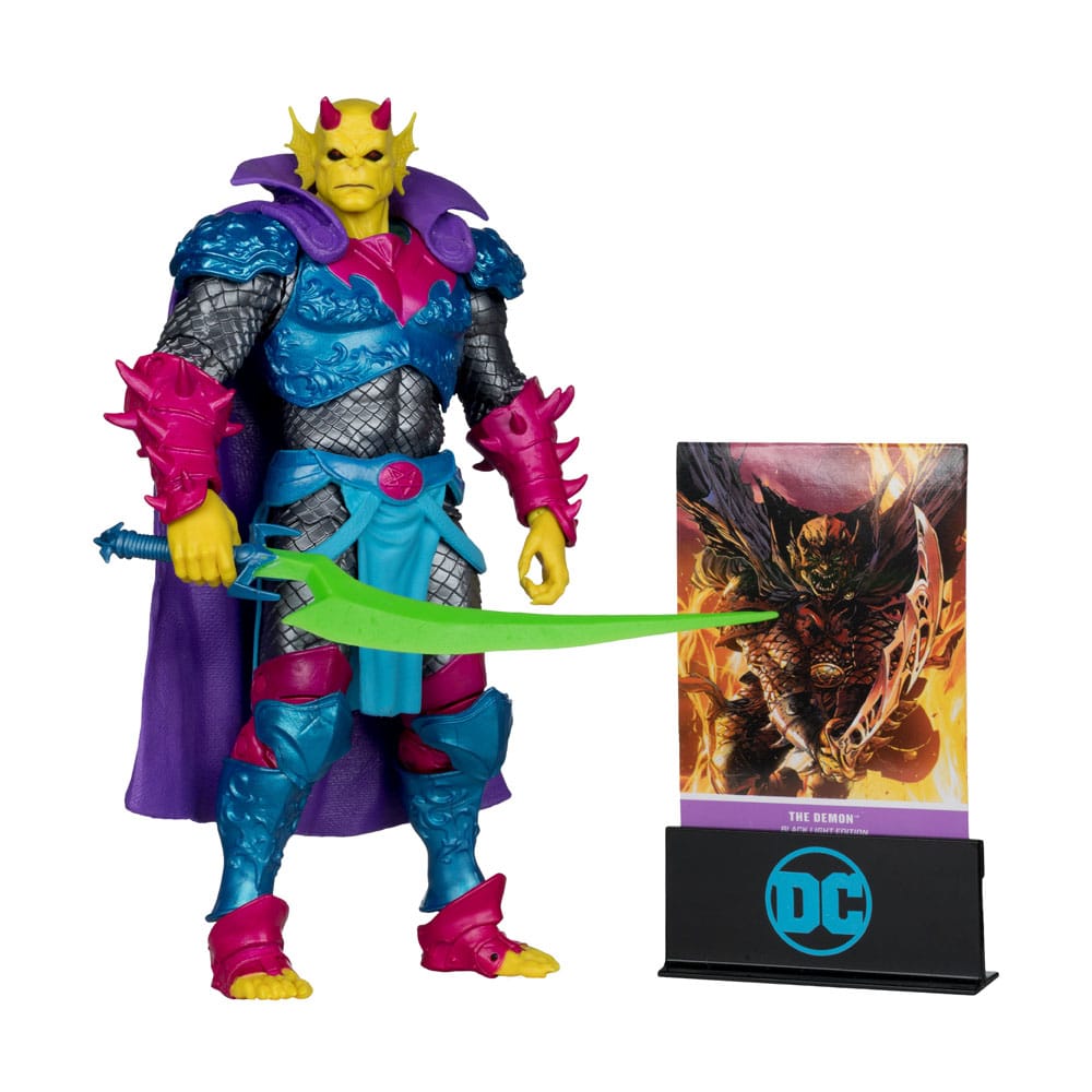 DC Multiverse Actionfigur The Demon (Demon Knights) Black Light Edition (Gold Label) 18 cm Image 2