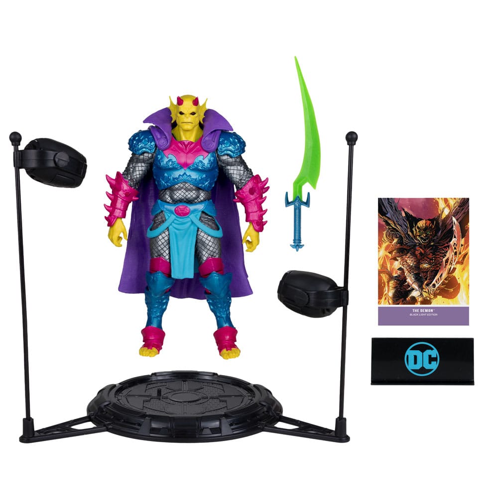 DC Multiverse Actionfigur The Demon (Demon Knights) Black Light Edition (Gold Label) 18 cm Image 6
