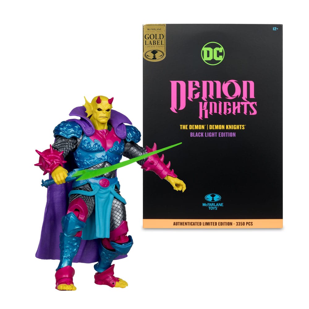 DC Multiverse Actionfigur The Demon (Demon Knights) Black Light Edition (Gold Label) 18 cm Image 8