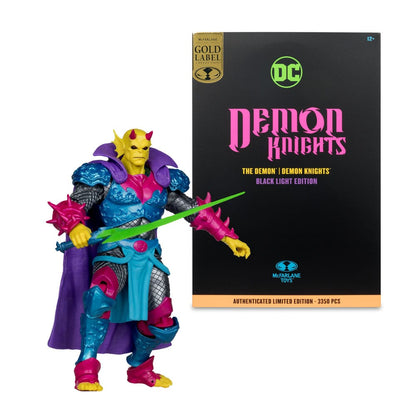 DC Multiverse Actionfigur The Demon (Demon Knights) Black Light Edition (Gold Label) 18 cm Image 8