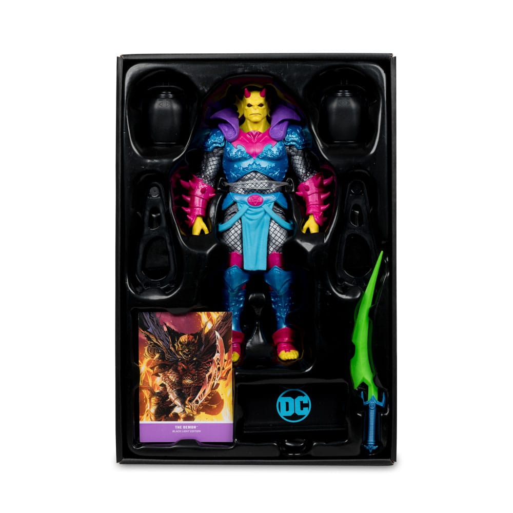 DC Multiverse Actionfigur The Demon (Demon Knights) Black Light Edition (Gold Label) 18 cm Image 11