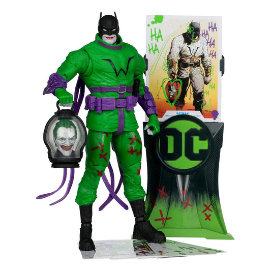 DC Multiverse Actionfigur Batman (Batman: Last Knight on Earth) Jokerized (Gold Label) 18 cm Image 1