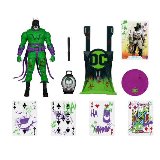DC Multiverse Actionfigur Batman (Batman: Last Knight on Earth) Jokerized (Gold Label) 18 cm Image 2