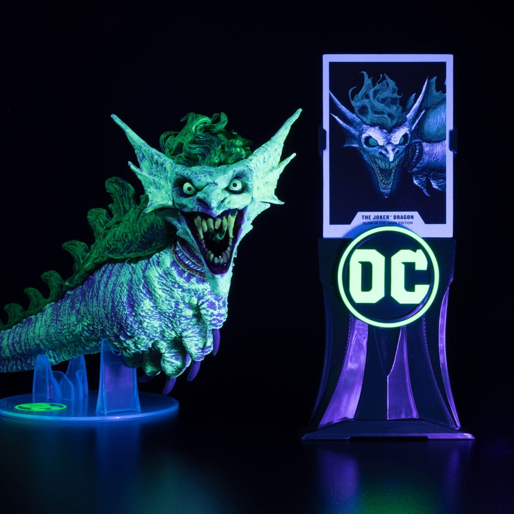 Dark Nights: Metal DC Multiverse Actionfigur The Joker Dragon Glow in the Dark Edition (Gold Label) 25 cm Image 3