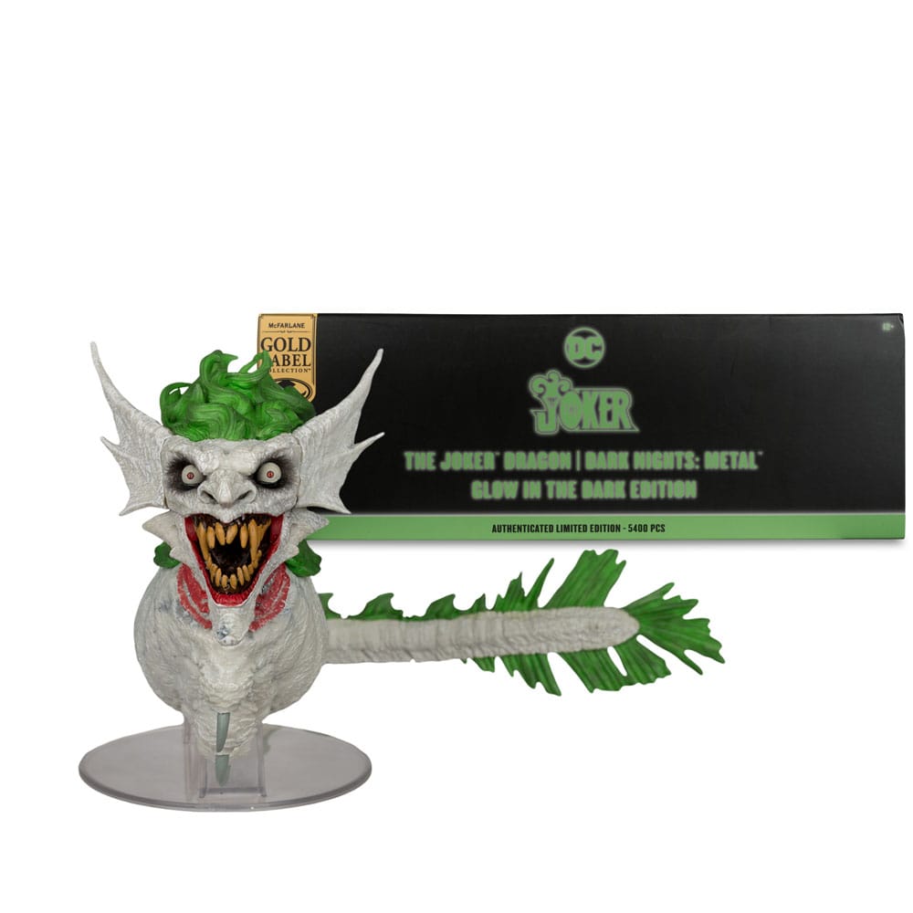 Dark Nights: Metal DC Multiverse Actionfigur The Joker Dragon Glow in the Dark Edition (Gold Label) 25 cm Image 5